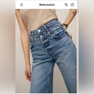 NWT reformation jeans size 28
